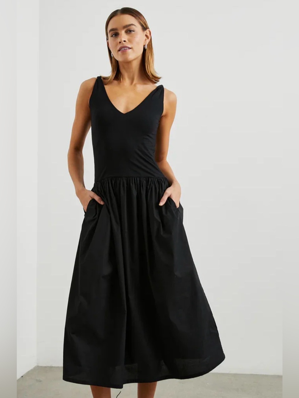 Rails Franca Dress Black S